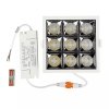Oprawa V-TAC downlight SAMSUNG CHIP 36W UGR19 CRI90+12st VT-2-36 2700K 2880lm 5 lat gwarancji